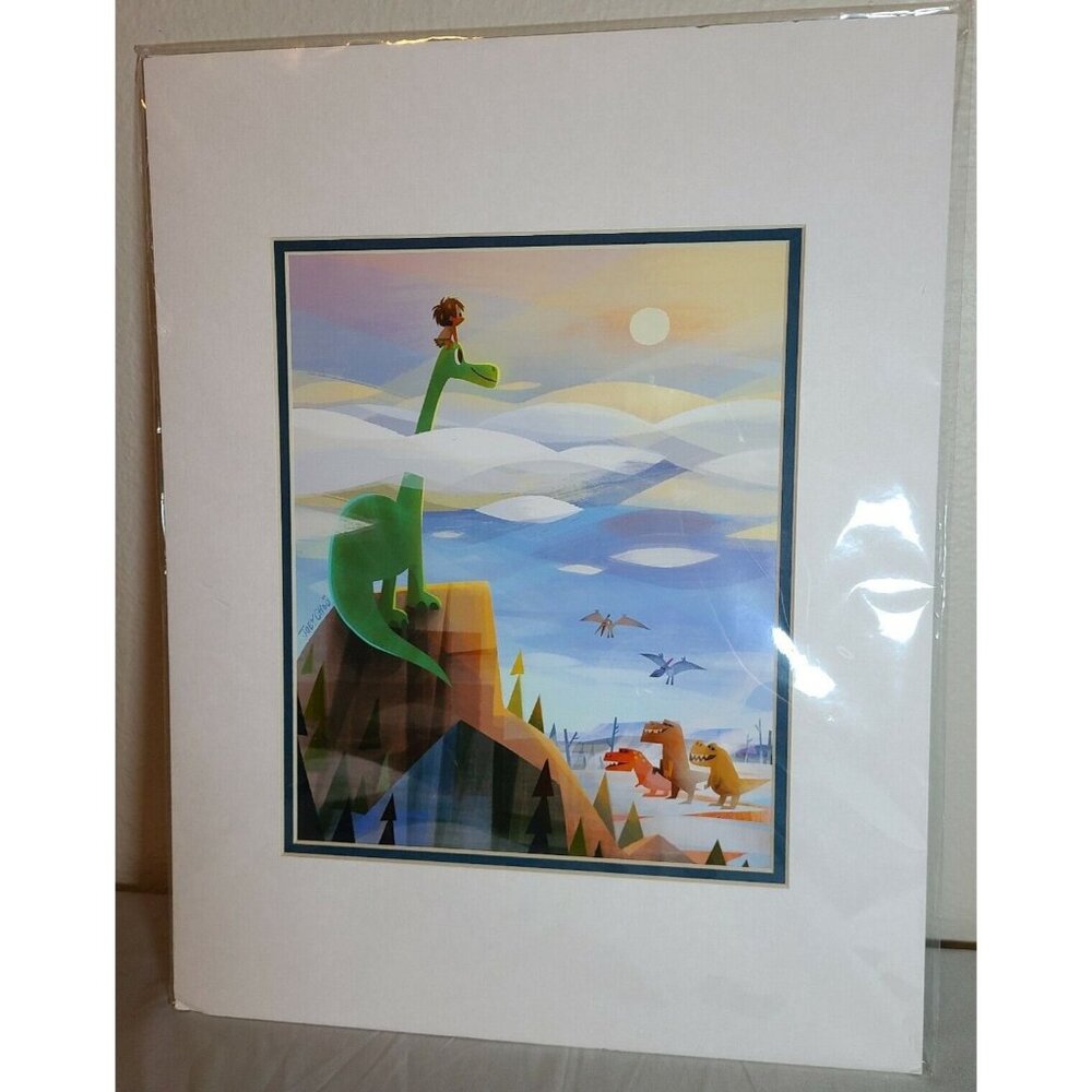 Disney Wonderground "A New World of Adventure" Print The Good Dinosaur Joey Chou